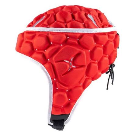 Gilbert XP 250 Rugby Headguard - Rojo