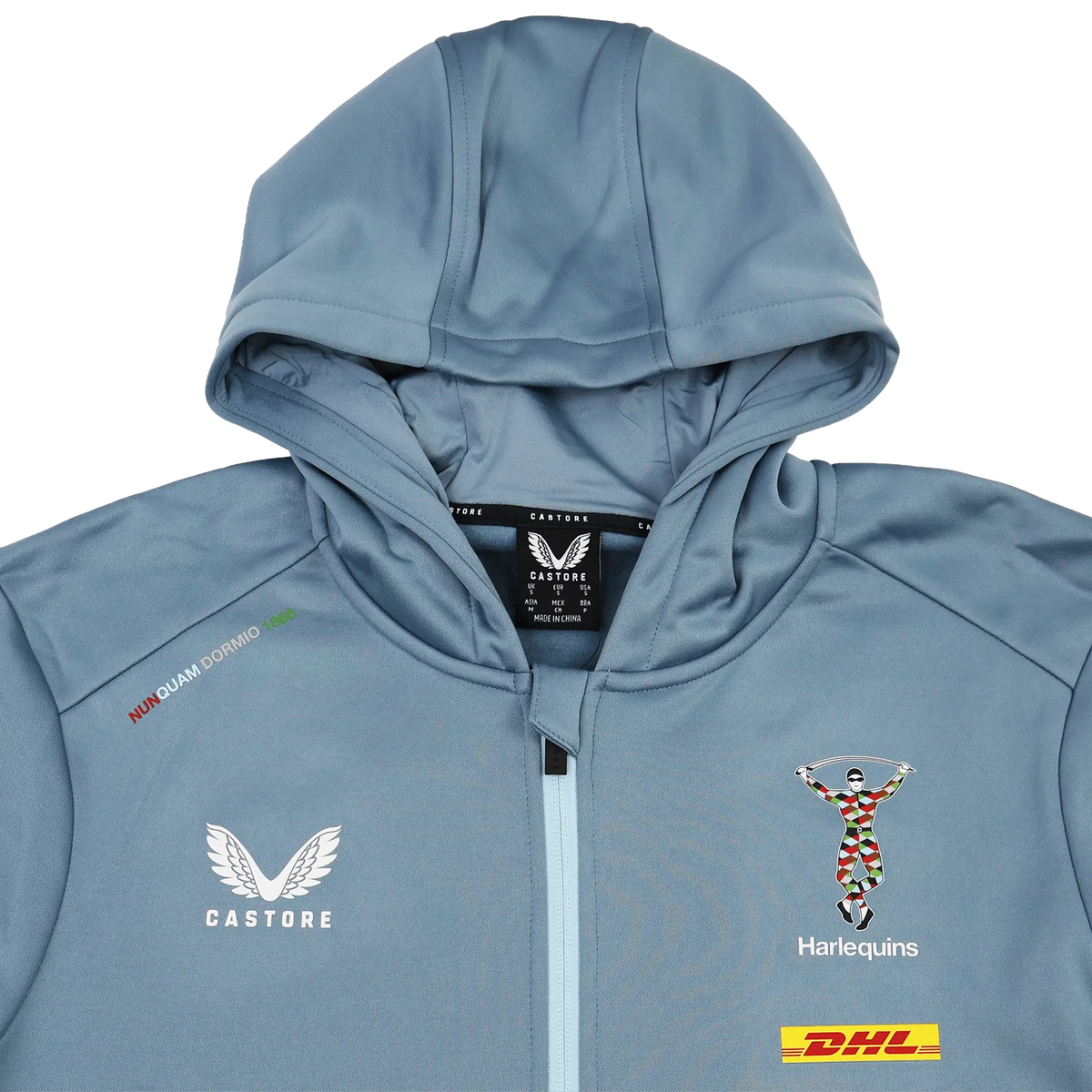 Harlequins Matchday Zip Through Hoodie 23/24
