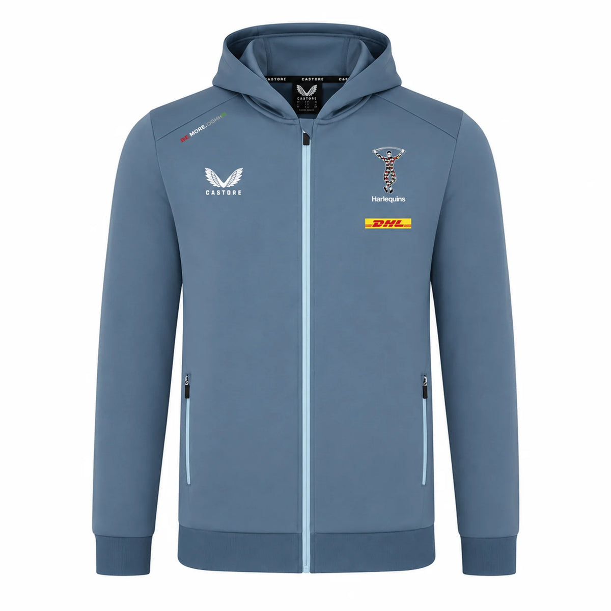 Harlequins Matchday Zip Through Hoodie 23/24