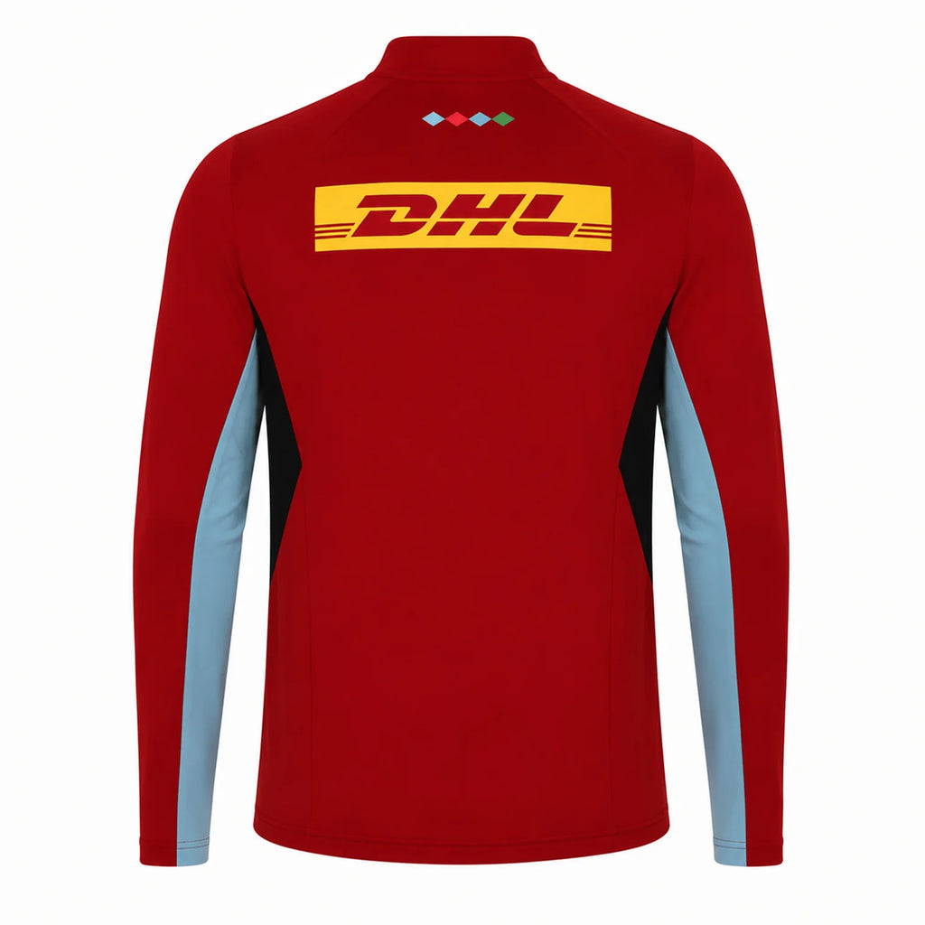 Harlequins Rugby Matchday 1/4 Zip - Rojo