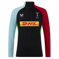 Harlequins Rugby Matchday 1/4 Zip - Negro