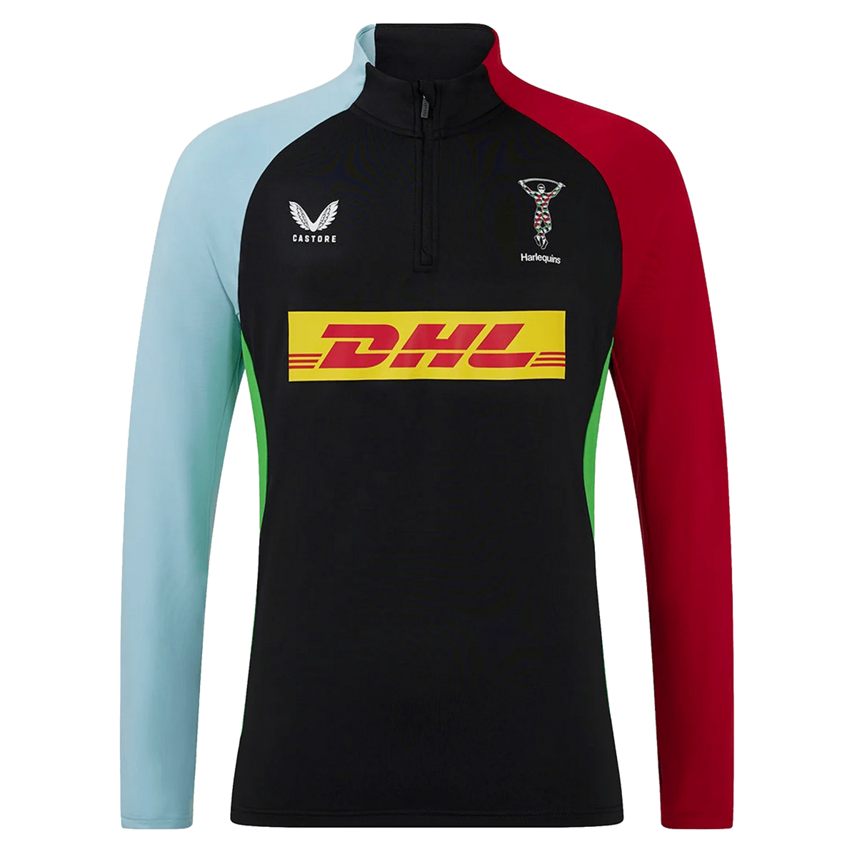 Harlequins Rugby Matchday 1/4 Zip - Negro