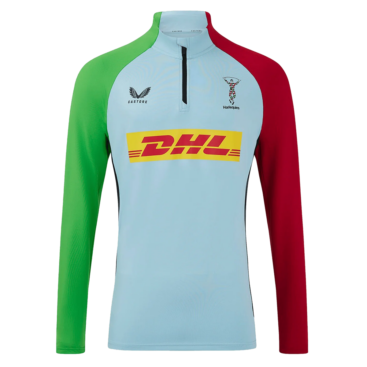 Harlequins Rugby Matchday 1/4 Zip - Celeste